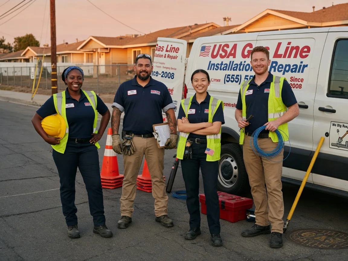Gas Line Installation company in Hickory Flat, MS
